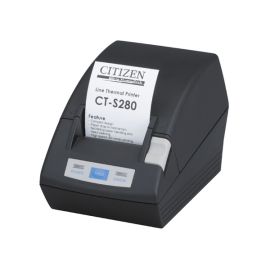 Citizen CT-S281L, USB, 8 dots/mm (203 dpi), cutter, black-CTS281UBEBKPLM1
