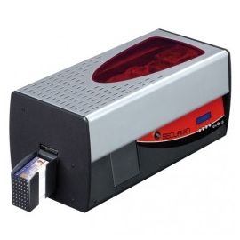 Evolis Securion, dual sided, 12 dots/mm (300 dpi), USB, Ethernet, smart, flipper, RFID, contact-SEC101RBH-0CCM