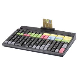 PrehKeyTec MCI 128 Keyboard, programmable, 128 keys, numeric, USB, PS/2, incl.: keys, colour: black-90328-606/1800